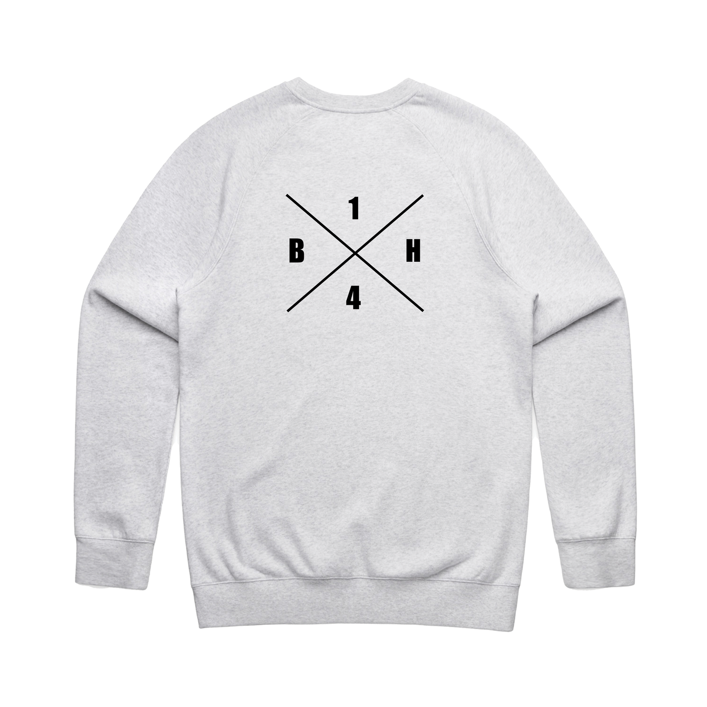 BH14 Cross crew neck sweater