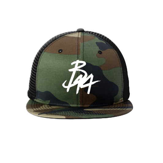 Camo new era trucker bh14 hat